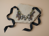 Black diamond necklace