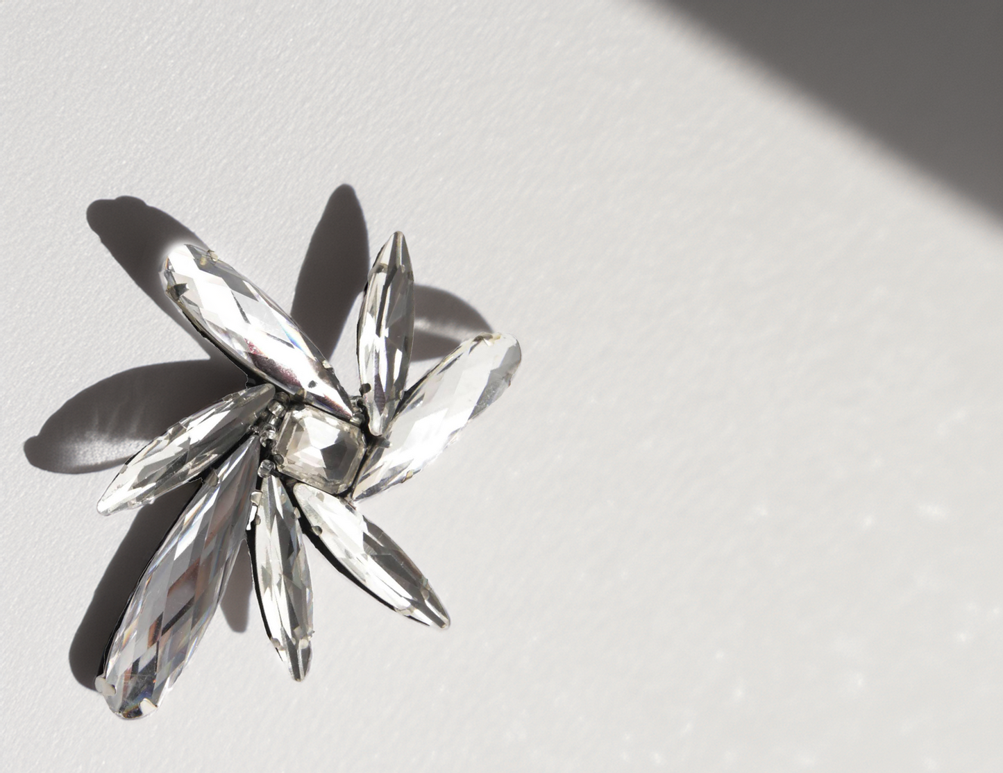 Silver Bloom Brooch