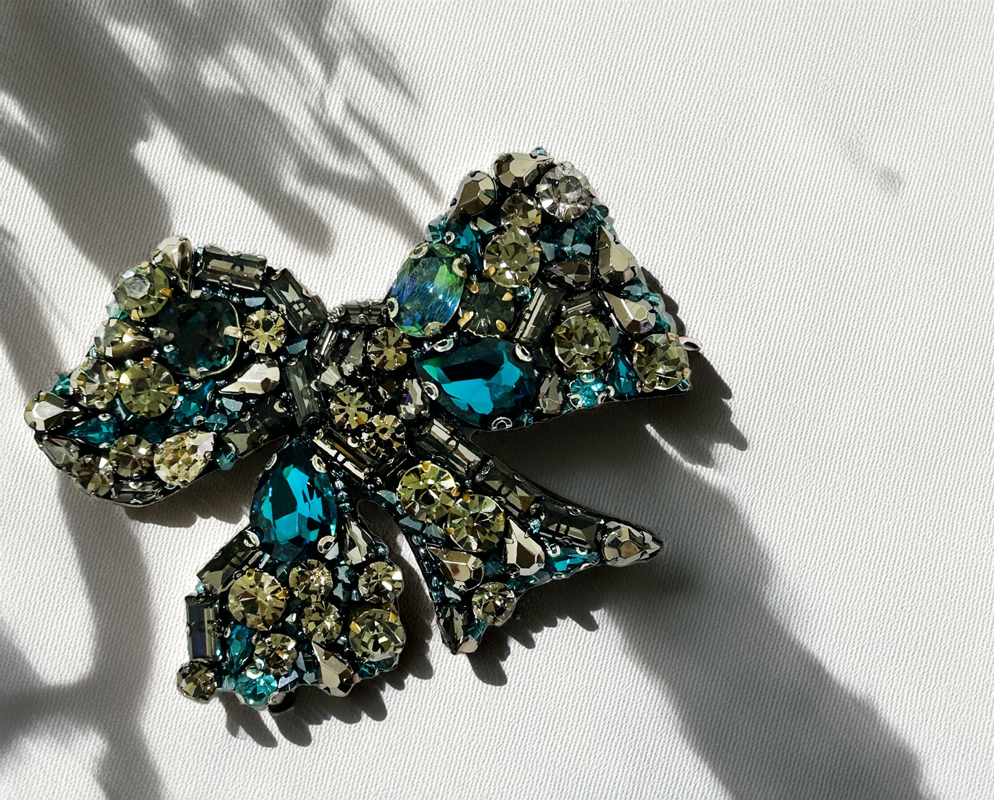 Emerald Whisper Brooch