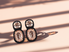 Rose Gold Drops Earrings