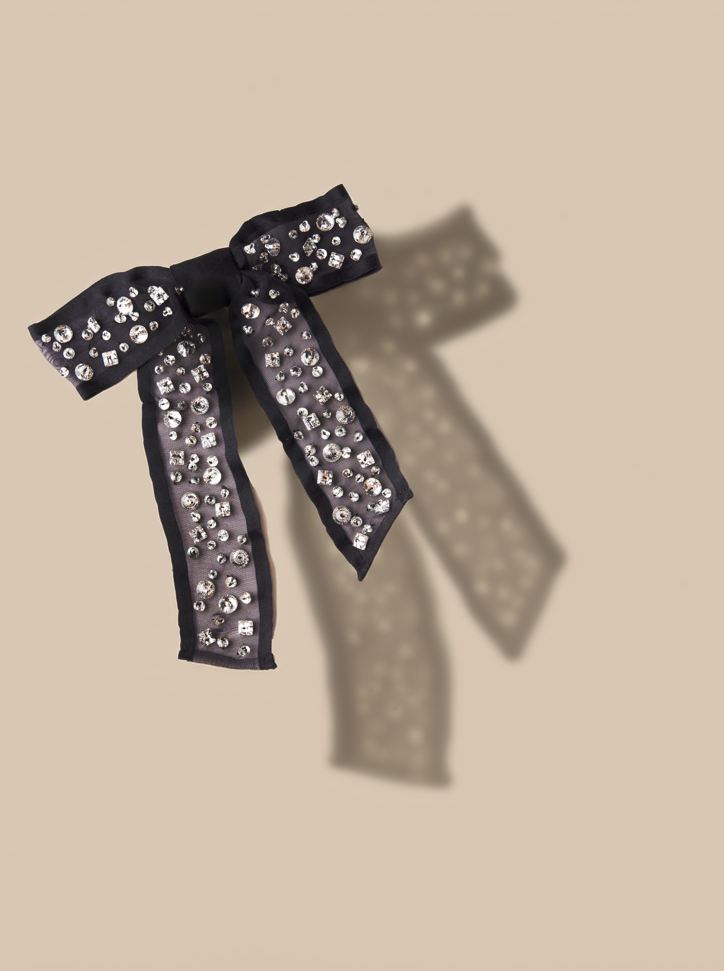 Black Bow Brooch
