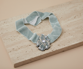 Blue Velvet Necklace