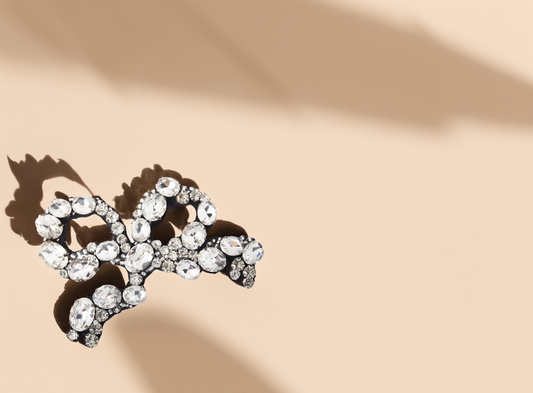 Pearl Bow Brooch