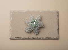 Snowflake brooch