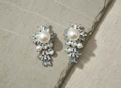 Pearl Cluster Earrings