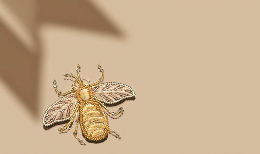 Shimmering Beetle Brooch