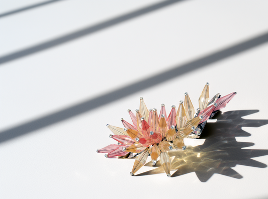 Rosy Dawn Brooch