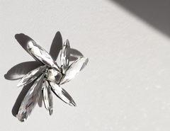 Silver Bloom Brooch