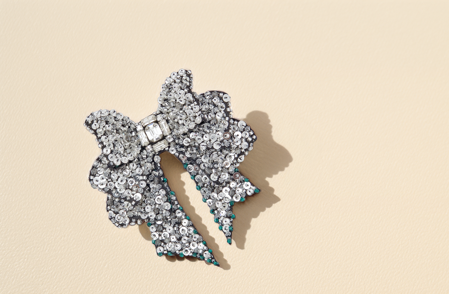 Layered Bow Brooch