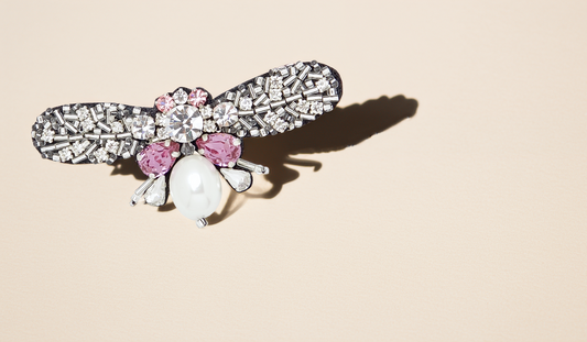 Royal Pink Brooch
