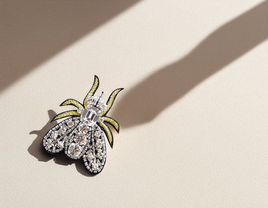 Golden Wings Brooch