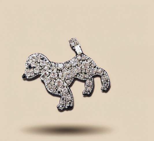 Gleam Pup Brooch