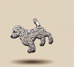 Gleam Pup Brooch