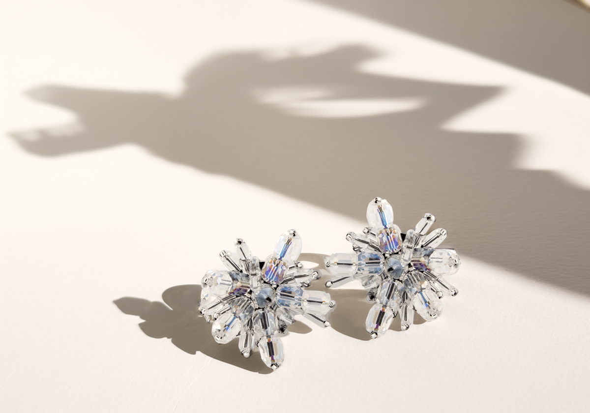 Crystal Frost Earrings