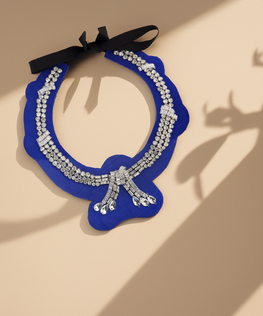 Crystal Blue Necklace