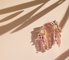 Rose Gold Mirage Earrings