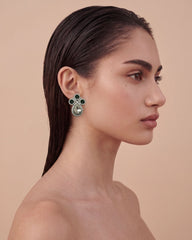 Emerald crystal drops