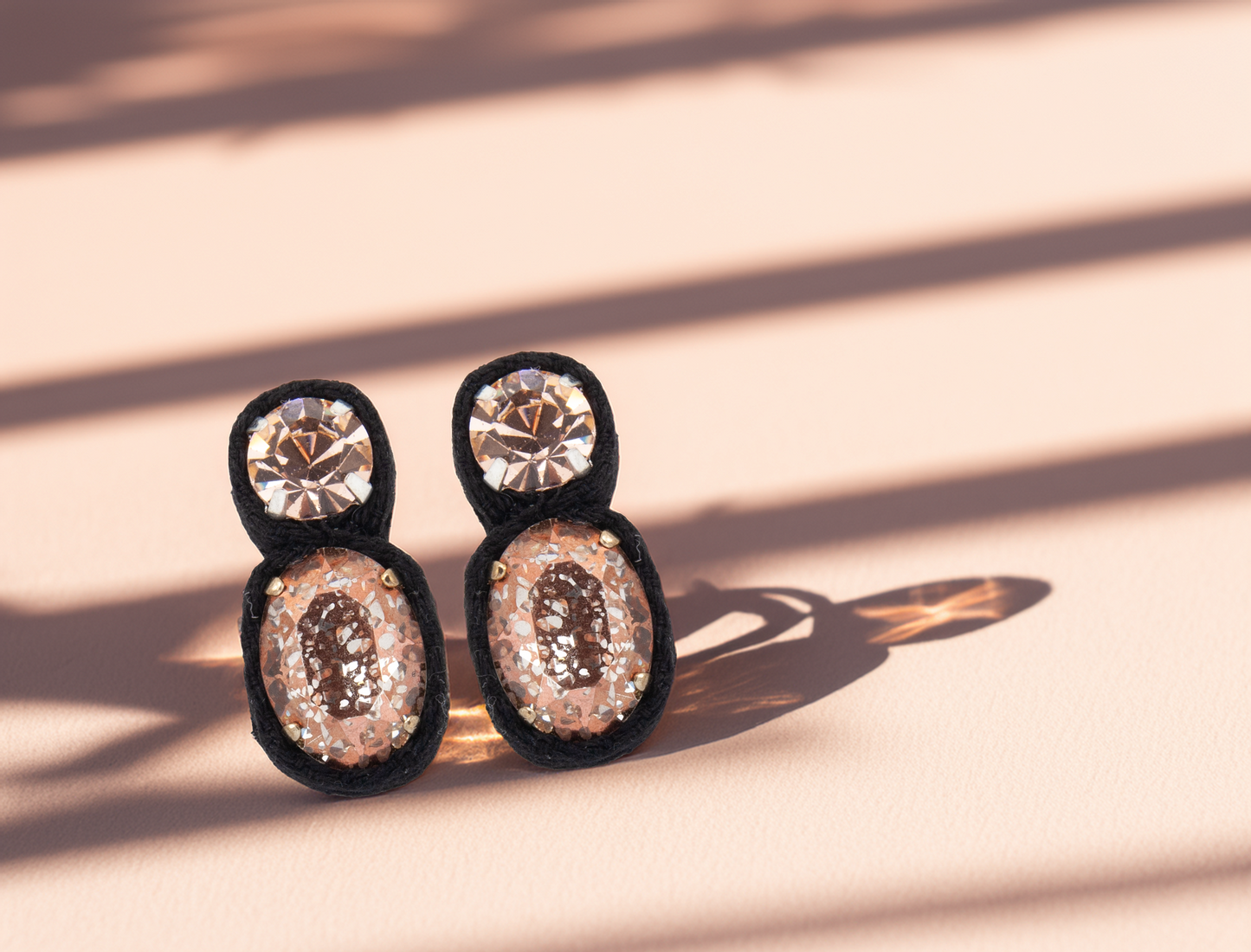 Rose Gold Drops Earrings