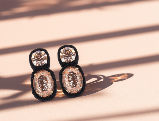 Rose Gold Drops Earrings