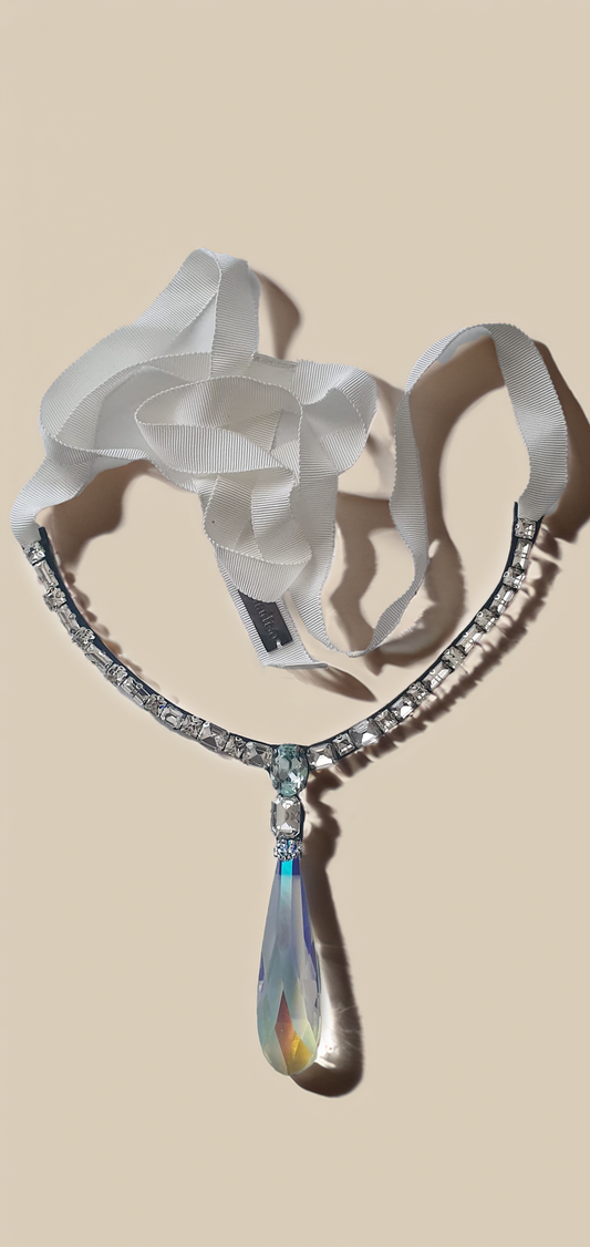 Crystal Tear Necklace