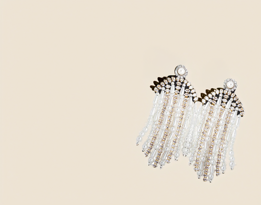 Dangling Pearl Earrings