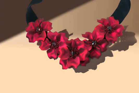 Pink Blossom Necklace